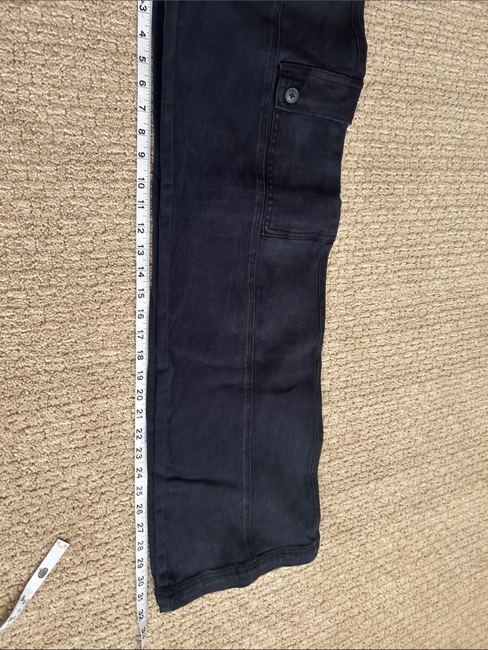 Risen blueberry cargo jeans NWT 5/27 - Picture 5 of 5